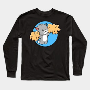 jumping cat Long Sleeve T-Shirt